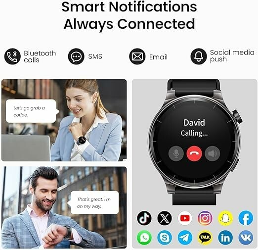 TOZO S5 Smart Watch in een moderne omgeving