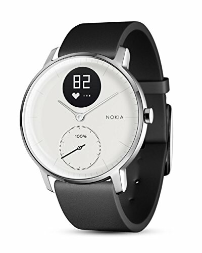 Zwart Nokia smartwatch met hartslagmeter