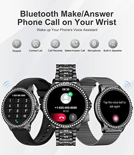 Smartwatch met Bluetooth-belfunctie en spraakassistent.