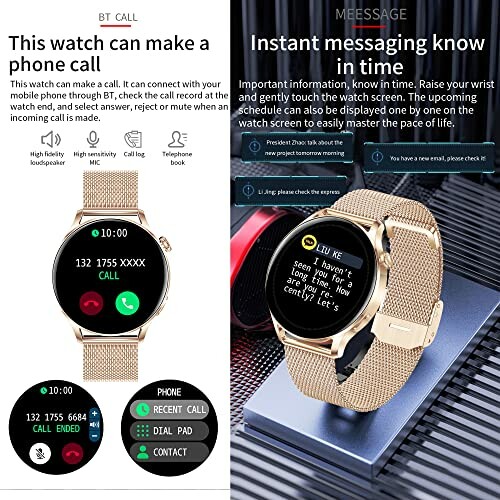 SGDDFIT Smartwatch Dames