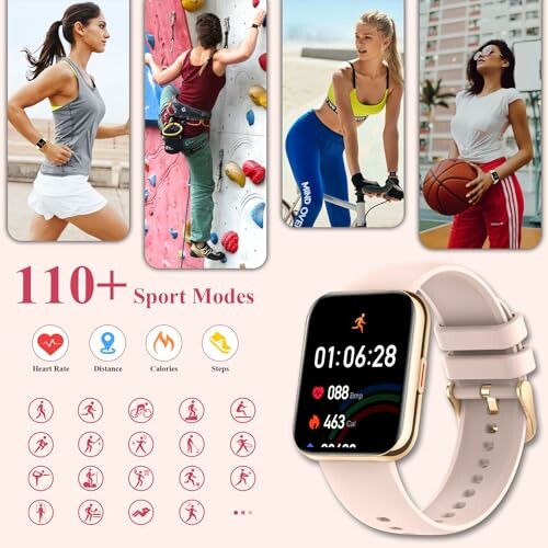 Smartwatch met fitness tracking en sportmodi