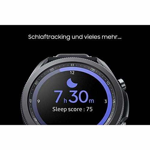 Smartwatch met slaapscore van 75.